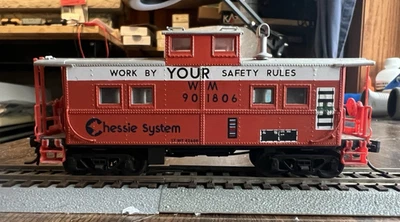 HO Scale Proto 2000 Chessie System safety caboose Orange WM 901806 - Image 1 of 4