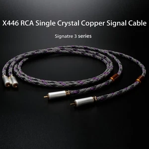 Preffair OCC XLR/RCA Cable 24K Gold Plated Neutrik- HiFi Dolby Audio Signal Wire - Picture 1 of 30