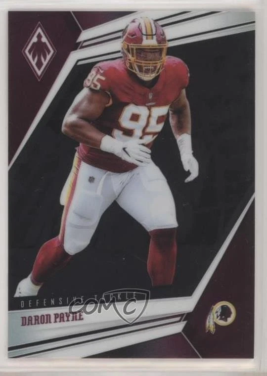 2019 Panini Phoenix Black /10 Daron Payne #63 - Image 1 of 2