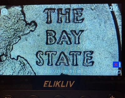 2000 P Massachusetts Quarter with  DDO and DDR Errors IGWT DATE Bay State - Image 1 of 4