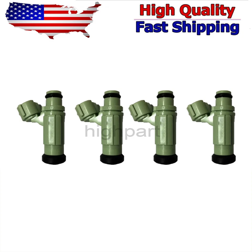 4x Inyectores de combustible 49033-0006 para Kawasaki 2004-2006 Ninja ZX6RR ZX6R- Foto 1 de 1