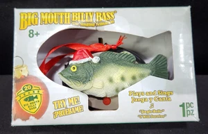 Big Mouth Billy Bass 20 Aniversario Pez Cantor Adorno Edición Vacacional - Imagen 1 de 4