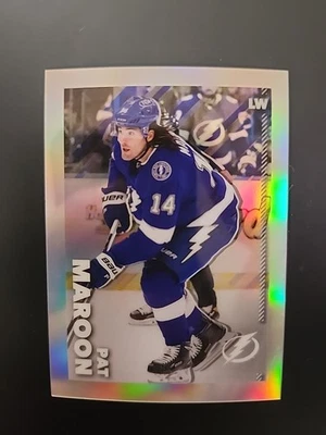 2022-23 Topps Chrome Sticker NHL Refractor /99 #454 Pat Maroon TB LIGHTNING  - Image 1 of 4