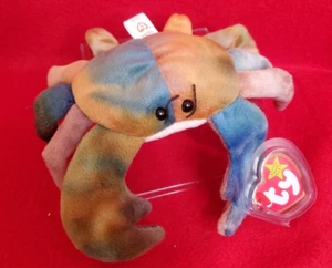 Ty Beanie Babies MWMT - CLAUDE the Crab - Picture 1 of 4
