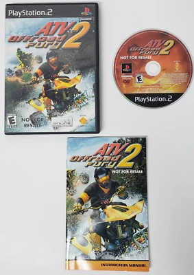 ATV Offroad Fury 2 (PlayStation 2, 2006) CIB EN Manual Not For Resale - Image 1 of 4