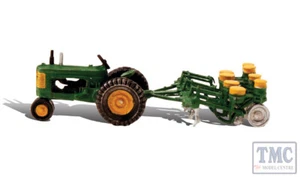 AS5565 Woodland Scenics OO/HO Scale Tractor & Planter Seed Drill - Picture 1 of 1