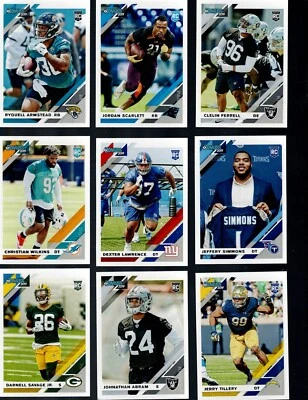 2019 DONRUSS FOOTBALL COMPLETE YOUR SET 251-400 + INSERTS - Image 1 of 4