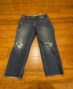 Tommy Hilfiger Jeans Boyfriend Relaxed Mid Rise Ankle NEW NWT 14/W32 - Picture 1 of 7