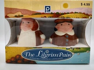The Lilgrim Pair Salt & Pepper Shakers 2nd Generation- Publix Thanksgiving - Picture 1 of 6