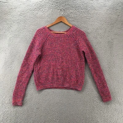 Suéter Pullover Abercrombie & Fitch Mujer M Multicolor Mezcla de Lana Crew Tejido Foto 1 de 4