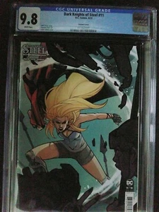 Dark Knights of Steel #11 Cubierta C 1:25 Lullabi Tarjeta Stock Variante CGC 9.8 - Imagen 1 de 3