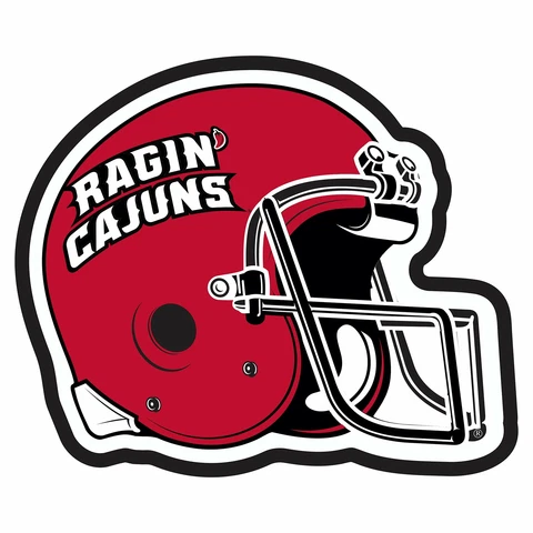 Louisiana-Lafayette Hitch Cover (RAGIN CAJUNS HELMET HITCH (45096)) Cover