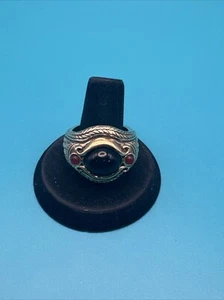 Einzigartiger Herrenring goldfarben Sterlingsilber Gr. 10,5, 25,8 g - Bild 1 von 5