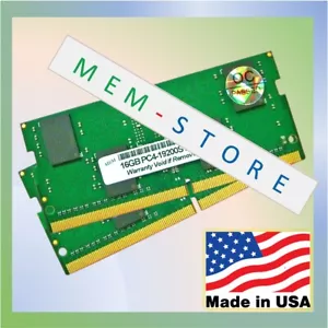 32GB 2x16GB DDR4-2400 SODIMM RAM Compatible w/ Apple iMac Retina 5K 27-inch 2017 - Picture 1 of 3