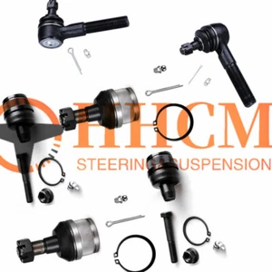 6PC Front Upper Lower Ball Joints Outer Tie Rod KIT para 1987-1996 Ford F150 2WD - Imagen 1 de 2