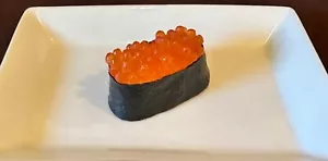 Ikura Nigiri (Salmon Roe) sushi - High quality item for display or film prop - Picture 1 of 1