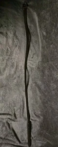 Nine & Company Echtleder Gürtel schmal schwarz 39" lang 3/4" breit Gr. 34-36? - Bild 1 von 8