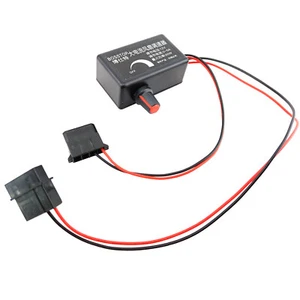 PC Cooling Fan Speed Controller Knob Switch 12V 5A 60W IDE 4pin Power Connector - Picture 1 of 9