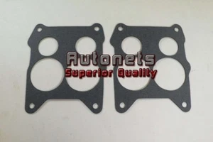 2x Quadrajet Spread Bore Holley & AFB 4150 4BBL Carburetor Fuel Gaskets Ported - Foto 1 di 1