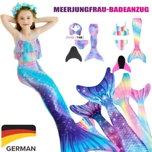 Mädchen Meerjungfrau Schwanzflosse Monoflosse Schwimmschwanz kann schwimmen DE - Bild 1 von 30