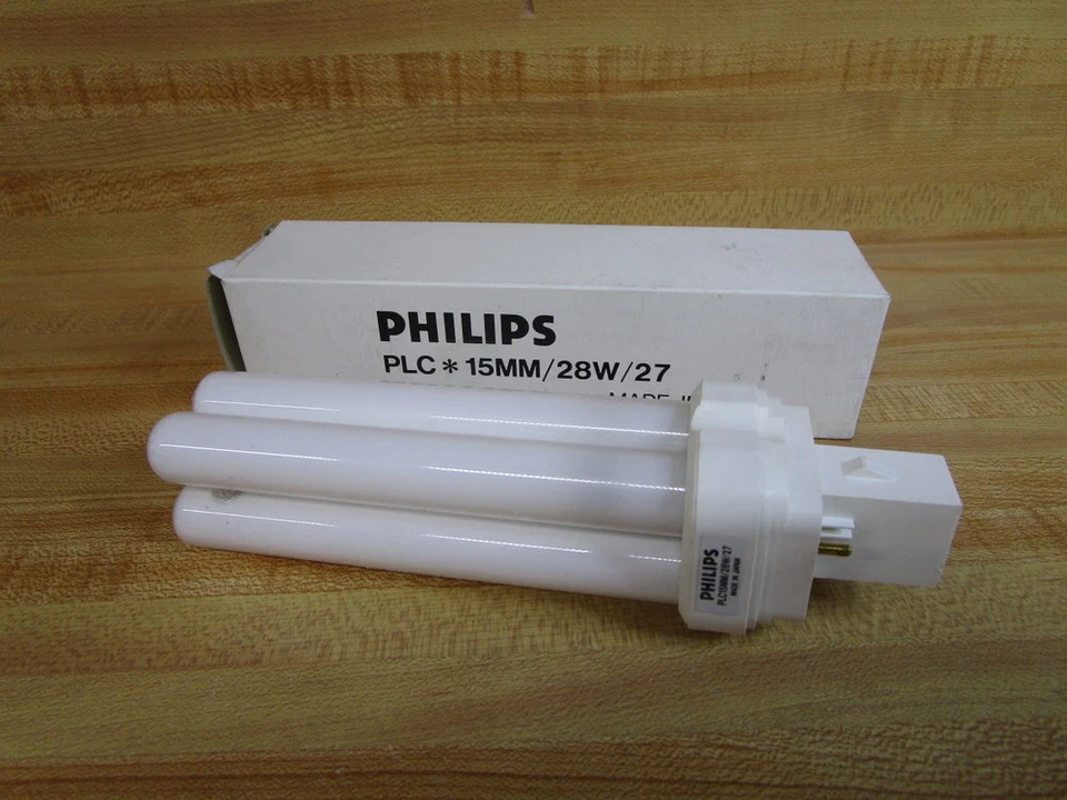 Plc15mm/28w/27 Philips Compact Fluorescent Light Bulb 28w 2700k