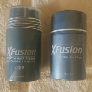 XFusion Keratin Hair Building Fibers, 15g/0.53oz OR 12g/.42oz -  6 Colors  - Picture 1 of 1