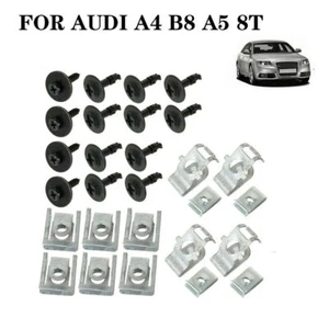 For AUDI A4 B8 A5 8T Undertray Engine Under Cover Fixing Clips Screw Kit 28PCS - Bild 1 von 2
