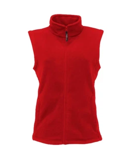 NWT REGATTA (UK) PROFESSIONAL VEST WOMENS MICRO FLEECE BODYWARMER SZ 16 RED - Picture 1 of 3