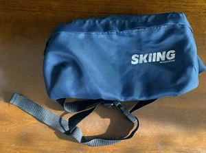 Skiing Magazine Fanny Pack Blue Black Waist Bag - Picture 1 of 8