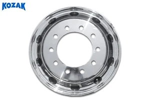 SUPER SINGLES ALUMINUM FORGED WHEELS 22.5 X 14 HUB - Picture 1 of 5