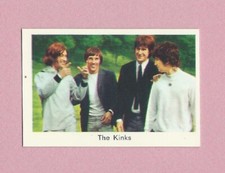 1965-68 Dutch Gum Card Popbilder The Kinks (5)