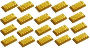 Lego 20x Lingote de Oro Perla, Barra de Oro (99563) ¡¡NUEVO!!! - Imagen 1 de 1
