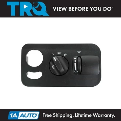 Interruptor de faros negro para 04-07 Chrysler Mini Van con espejos retrovisores eléctricos Foto 1 de 3