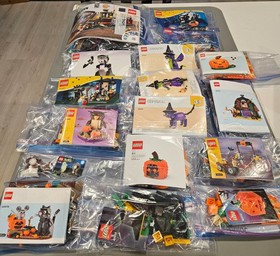 17 LEGO Halloween Sets (set numbers in description below)
