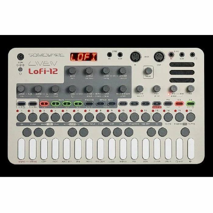 Sonicware LIVEN LoFi-12 Lo-fi GrooveBox Sampler - Image 1 of 1
