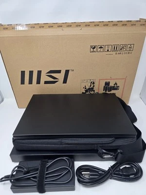 MSI GS66 Stealth Gaming Laptop PC 15.6" QHD i9 32GB 1TB RTX 3070Ti RBG Keys CIB - Image 1 of 4
