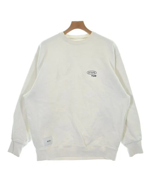 トップス WTAPS ACADEMY WHITE SWEATER XL WTAPS Men's 20 Long Sleeve Printed T-Shirt in White WTAPS