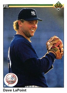 Dave LaPoint 1990 Upper Deck 507 New York Yankees Baseballkarte - Bild 1 von 2