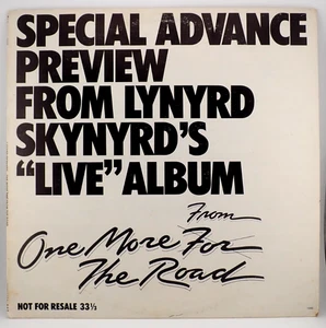 LYNYRD SKYNYRD  Special Advance  "One More From The Road" 76 PROMO LP-233 - Picture 1 of 8