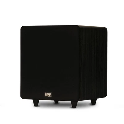 Audio Acoustic PSW400-10 Home Theater Powered 10" LFE Subwoofer Sub de disparo frontal Foto 1 de 4