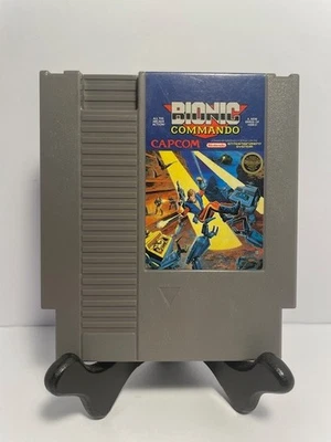 Bionic Commando (Nintendo NES) Cleaned Tested Working - Image 1 of 4