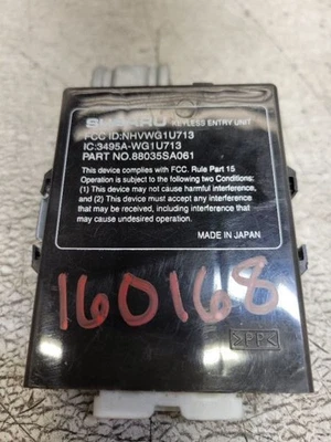 Subaru Forester 2003-2004 módulo de entrada sin llave bloqueo de robo 88035SA061 Foto 1 de 4