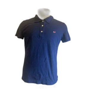 Vineyard Vines Herren Polo Kurzarm Gr. L 3/4 Knöpfe Baumwolle dunkelblau wie abgebildet - Bild 1 von 7