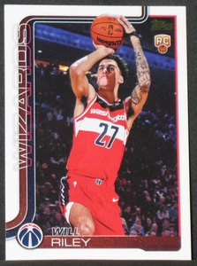 Will Riley 2025-26 Topps Golden Mirror Rookie Variation #221 Washington Wizards - Picture 1 of 2