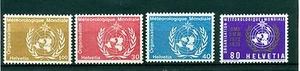 EMBLEMI - EMBLEM SWITZERLAND for ONM/WMO 1973 - Imagen 1 de 1