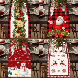 Árboles de Navidad Mesa Corredor Adorno Cocina Mesa de Comedor Fiesta Decoración - Imagen 1 de 15