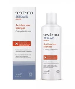 Sesderma Seskavel Growth Anti-Hair Loss Shampoo Cabello Débil 200ml. - Imagen 1 de 1