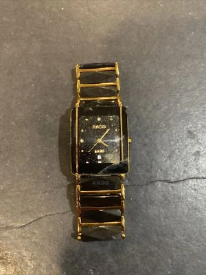 RADO Jubile Gents 黑色陶瓷手表 带 4 颗钻石 160.0282.3 — 第 1/4 张图片