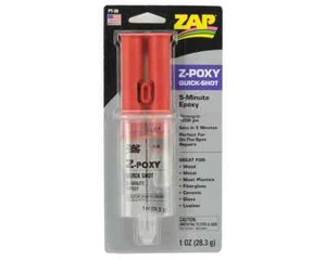 Pacer Technology Z-Poxy 5-Minute Quick Shot Epoxy, 1 oz - Picture 1 of 1