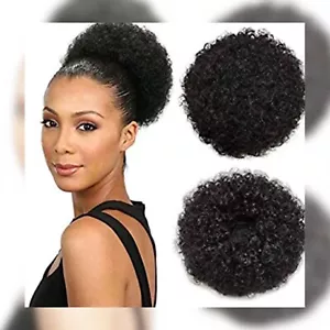 Afro Kinky Puff Color 4 NEW With Tags - Picture 1 of 9